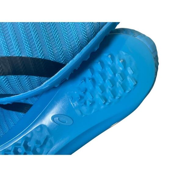 ASICS SONIC-SPRINT SHOES TRACK FIELD‎ SPIKES ElLITE 2 SZ 12 DIGITAL AQUA BLUE main image 15